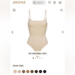 NWT Skims Barely There Scoop Bodysuit